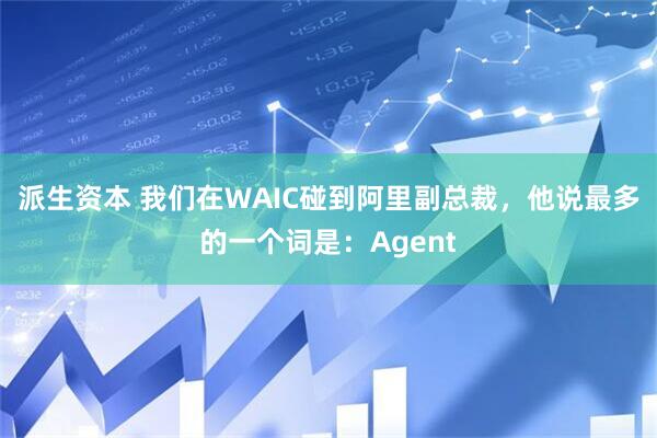 派生资本 我们在WAIC碰到阿里副总裁，他说最多的一个词是：Agent